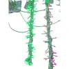 Green and pink dual-color LED string decorative lights, festival atmosphere lights, suitable for both outdoor and indoor use Item Picture